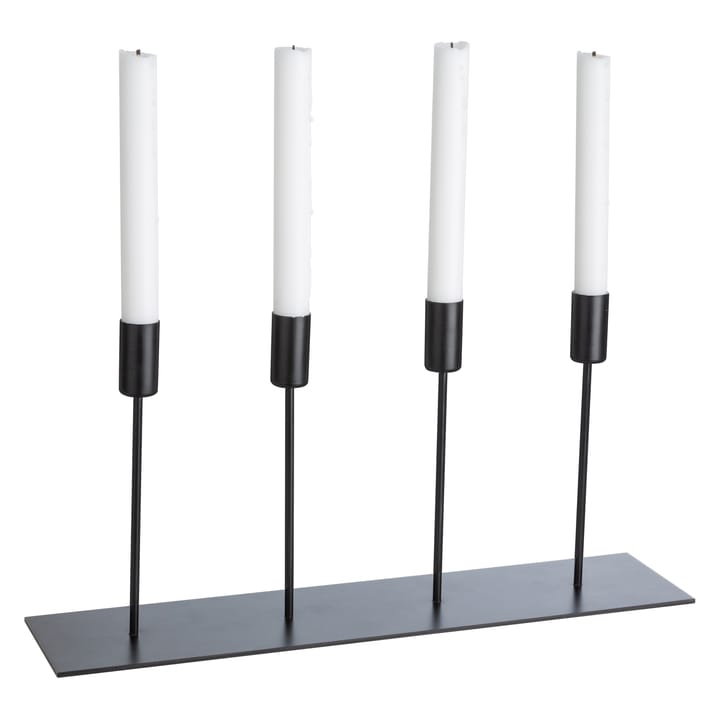 Ernst adventsljusstake metall, Svart ERNST