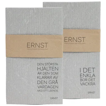 Ernst disktrasa 2-pack - grå - ERNST