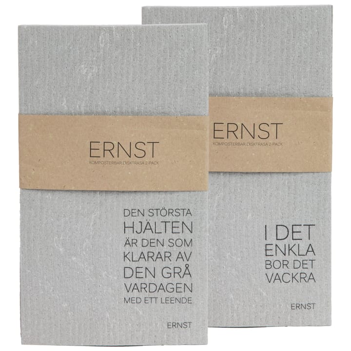 Ernst disktrasa 2-pack, grå ERNST