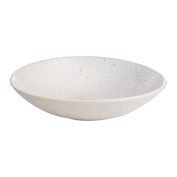 Läs mer om ERNST Ernst djup tallrik 22 cm Prickig-vit