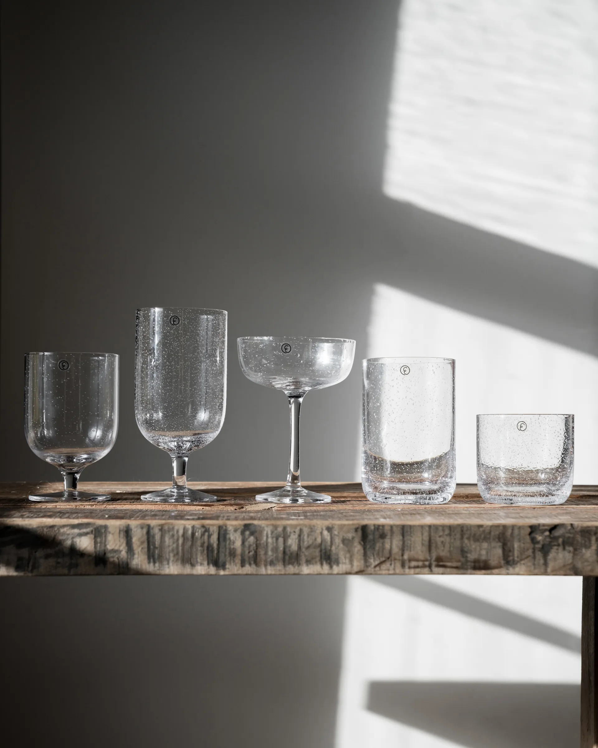 Ernst dricksglas bubbligt glas 50 cl 2-pack, Klar ERNST