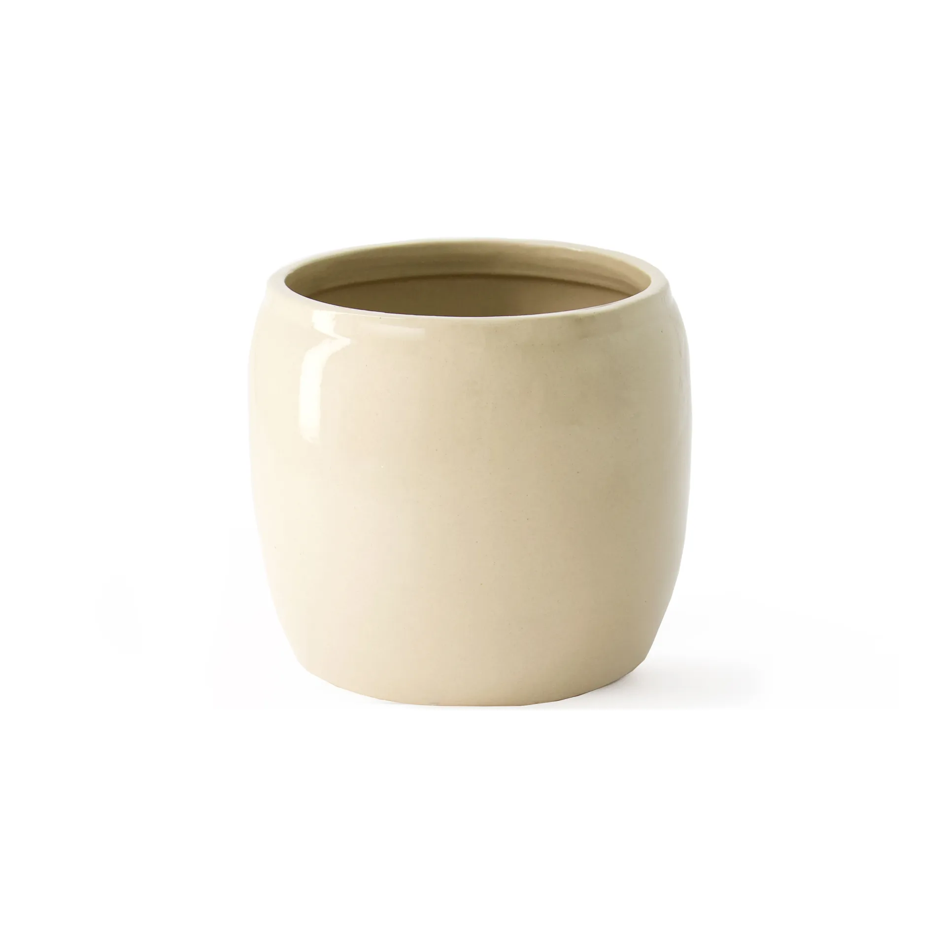 Ernst glaserad kruka Ø14 cm, Beige ERNST