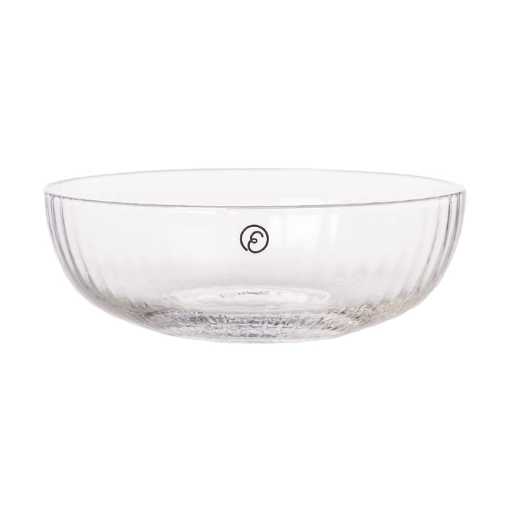 Ernst glasskål räfflad Ø13 cm - Klar - ERNST