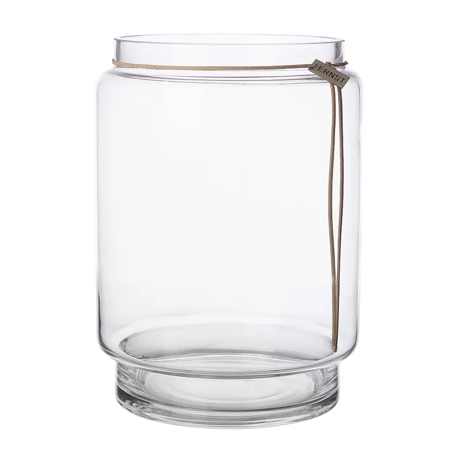 Ernst glasvas cylinder klar, Ø8 cm ERNST