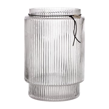 Läs mer om ERNST Ernst glasvas räfflad klar Ø19,5 cm x H28 cm