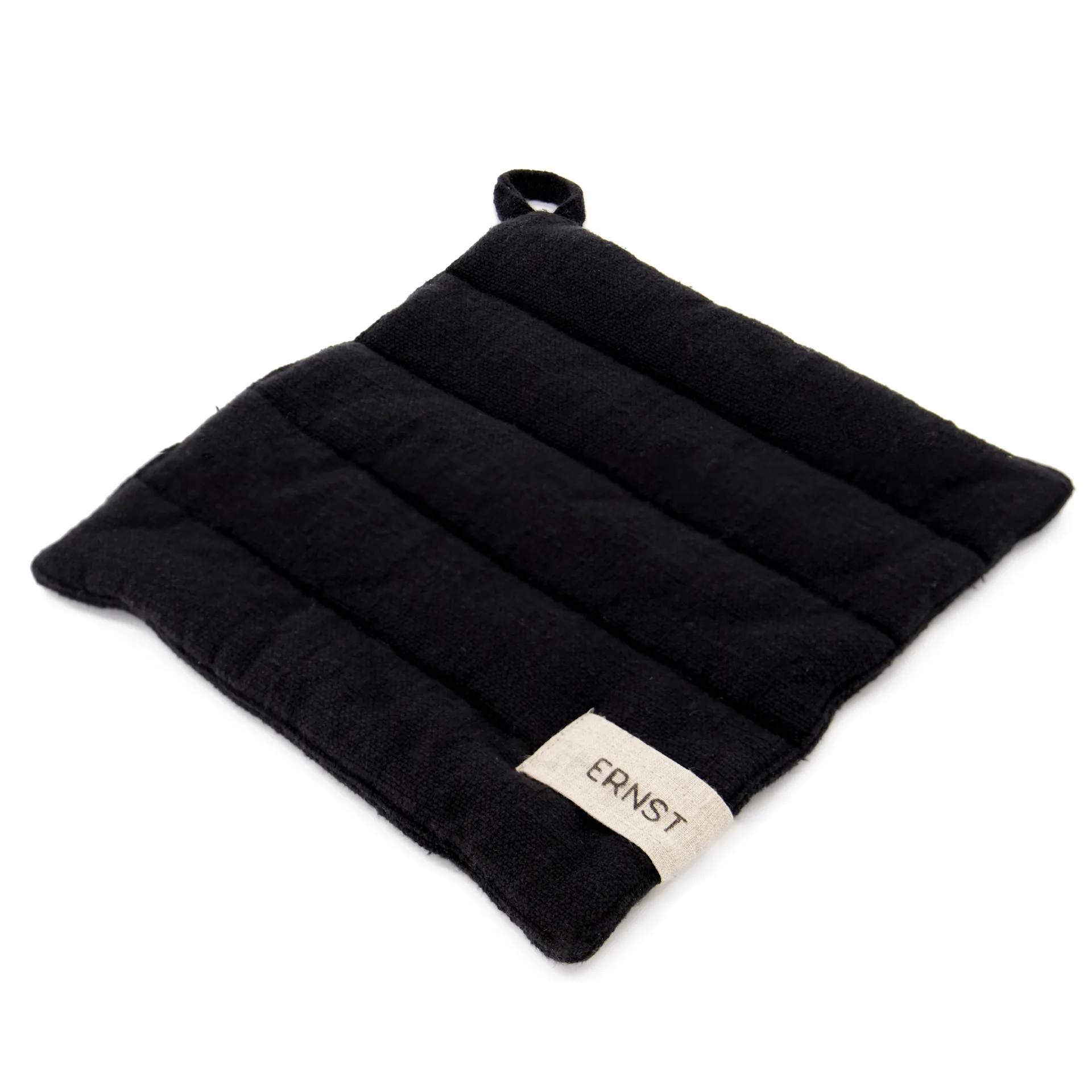 Ernst grytlapp bomull, Svart ERNST