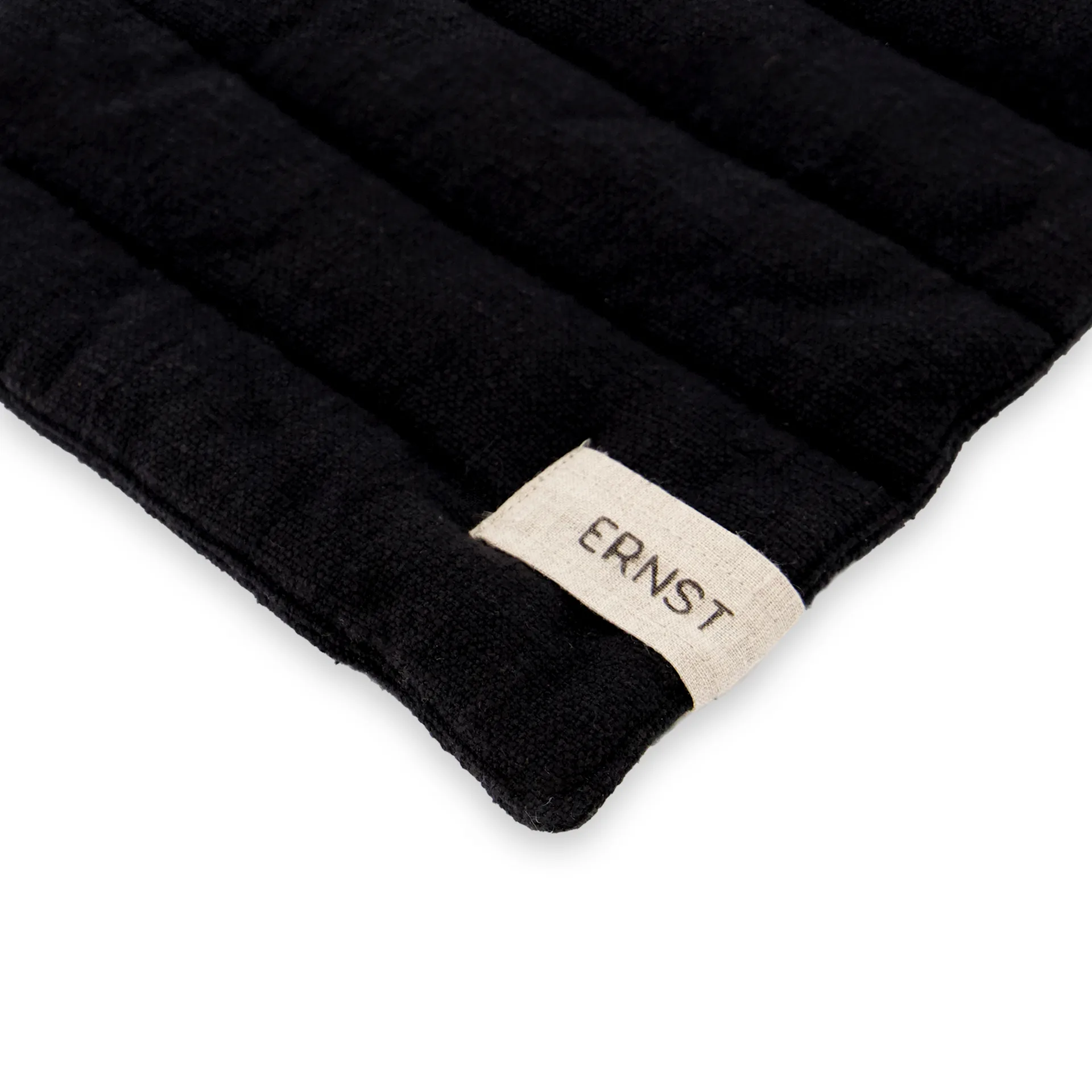Ernst grytlapp bomull, Svart ERNST