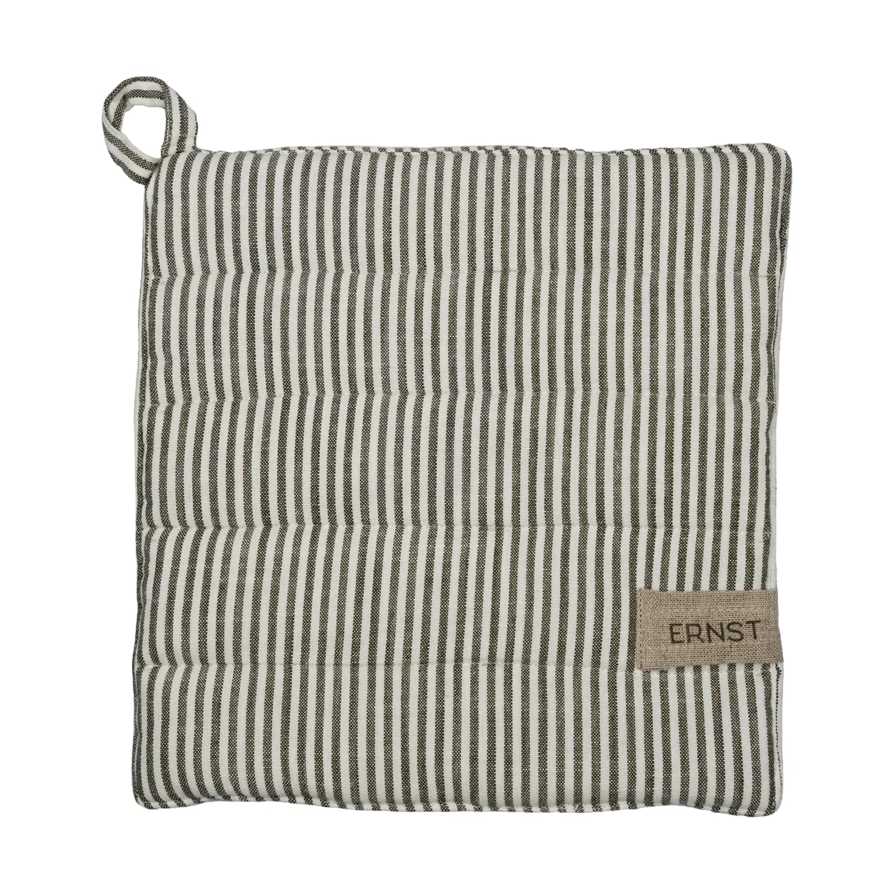 ERNST Ernst grytlapp randig 23×25 cm Salvia-vit