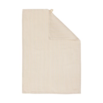 ERNST Ernst kökshandduk smalrandig 47×70 cm Beige-vit