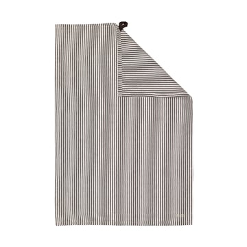 ERNST Ernst kökshandduk smalrandig 47×70 cm Brun-vit
