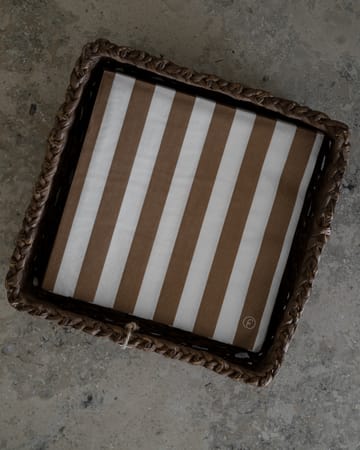 Ernst korg 20x20 cm - Mörkbrun - ERNST