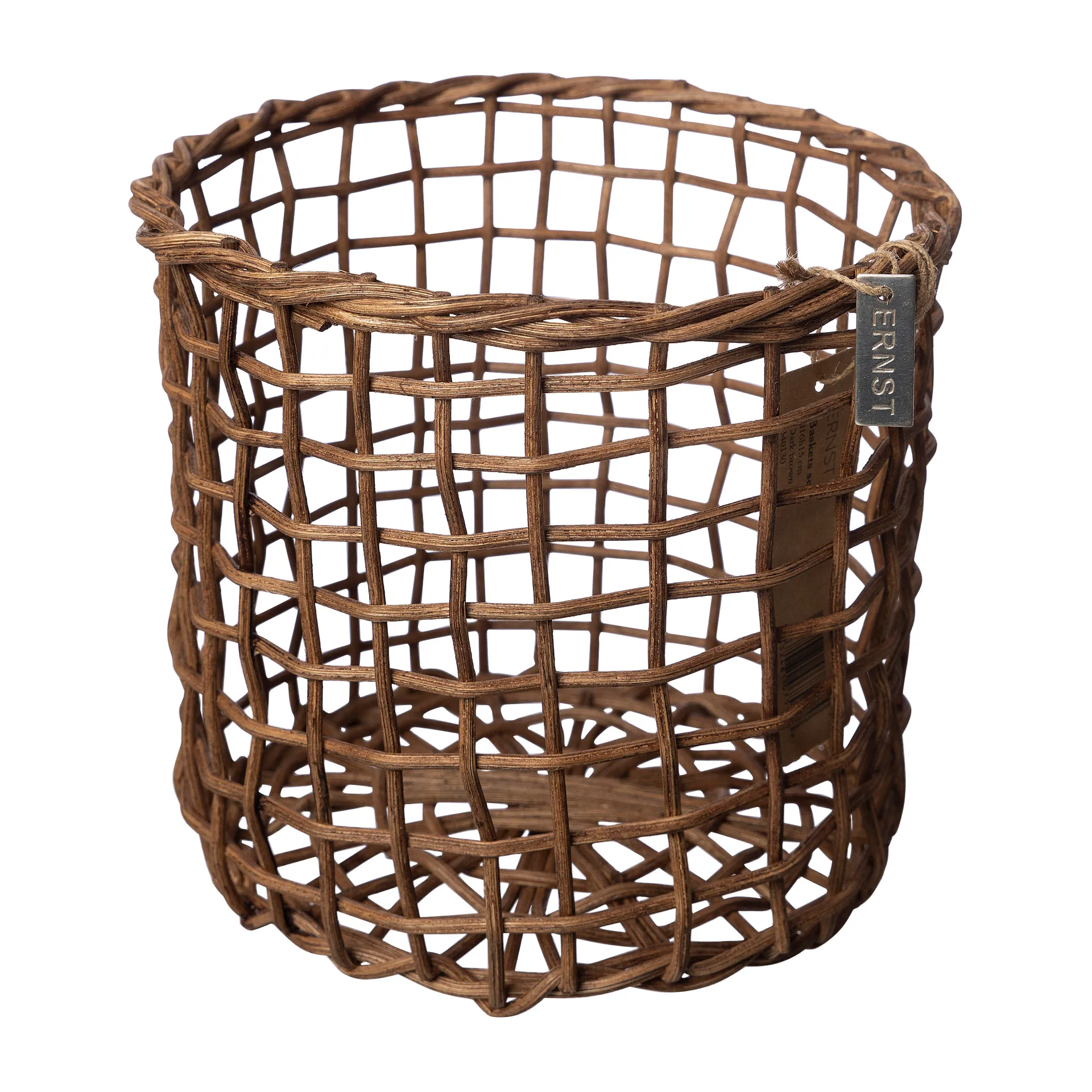 Ernst korg bambu 4-pack, Mörkbrun ERNST