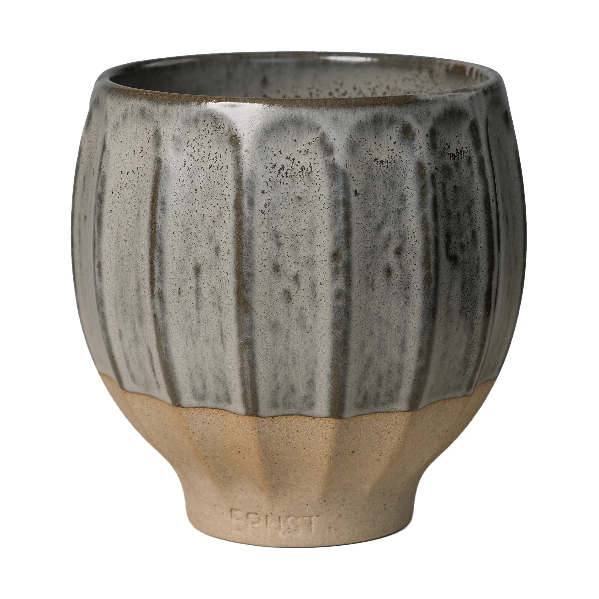 ERNST Ernst kruka Grå-natur, Ø14x14 cm
