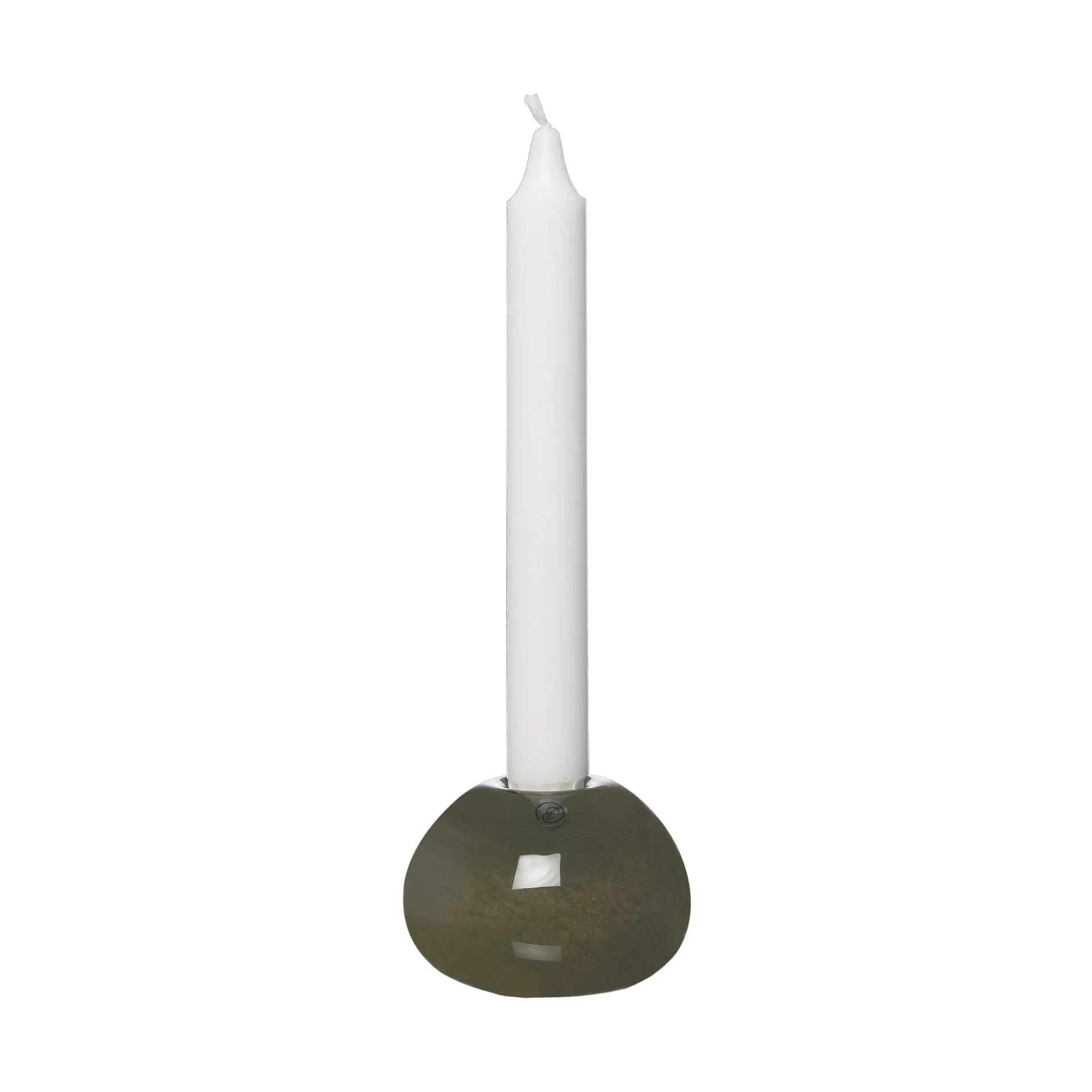 Ernst ljusstake glas Ø7,5 cm, Grön ERNST