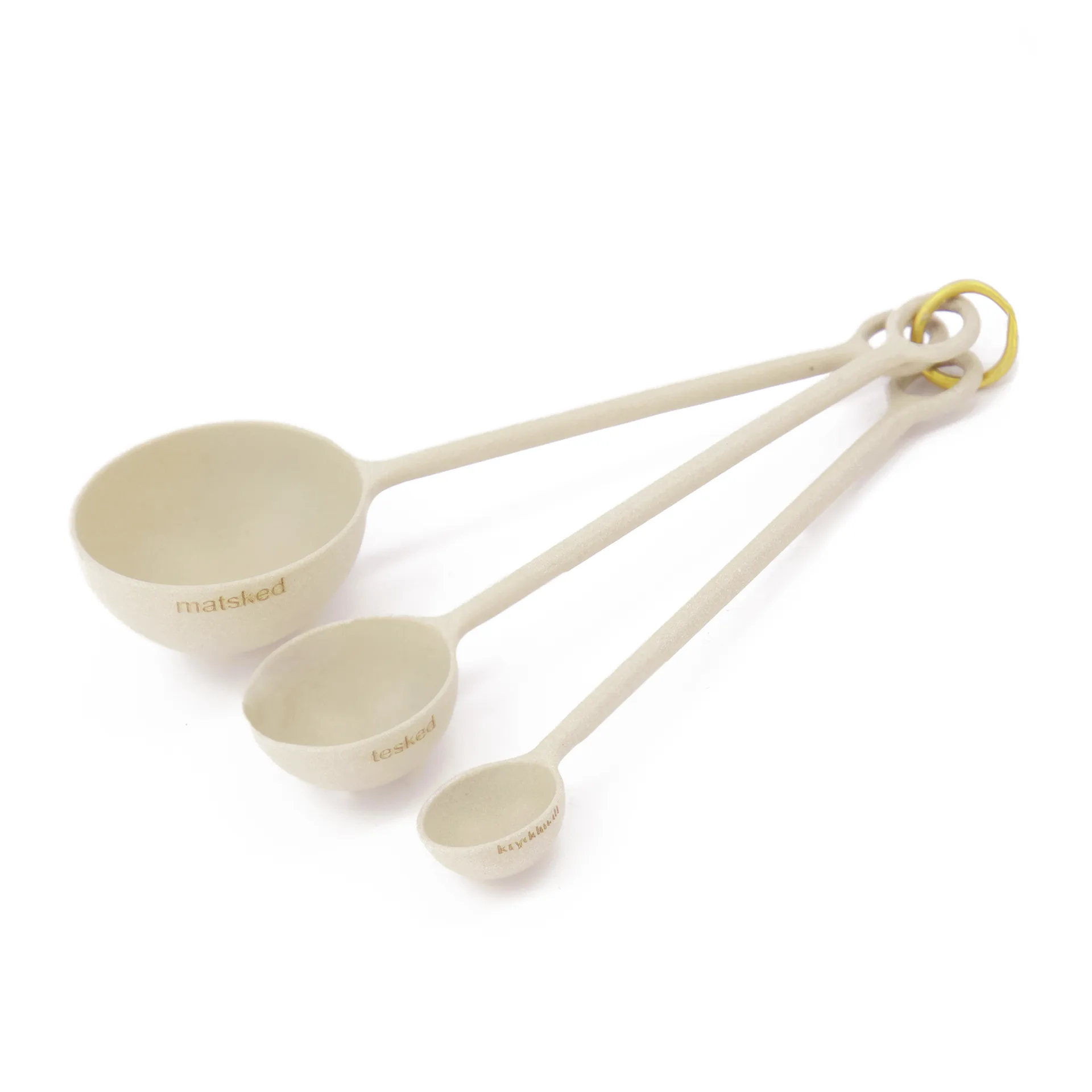 Ernst måttsats metall, Beige ERNST