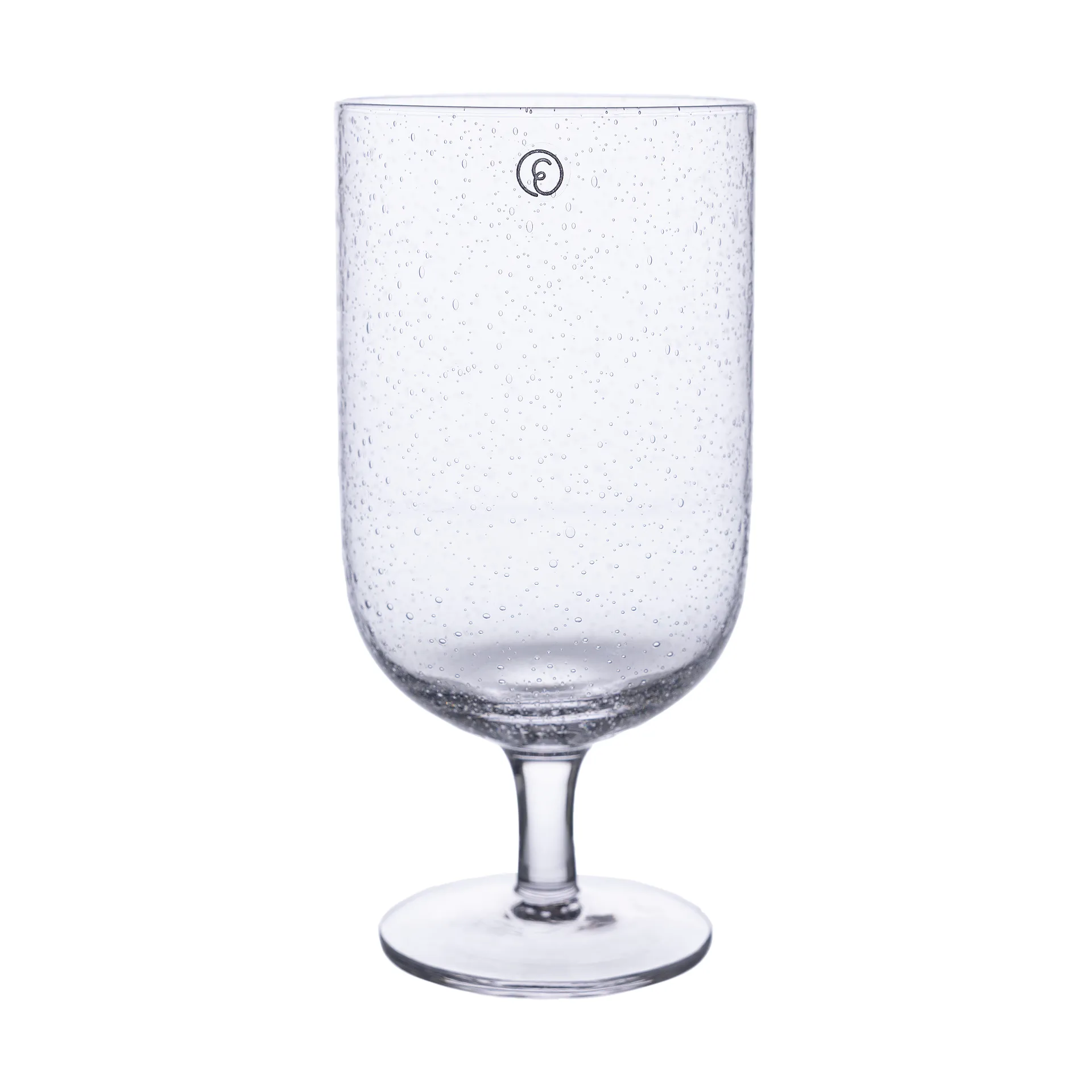 Ernst ölglas bubbligt glas 45 cl 2-pack, Klar ERNST