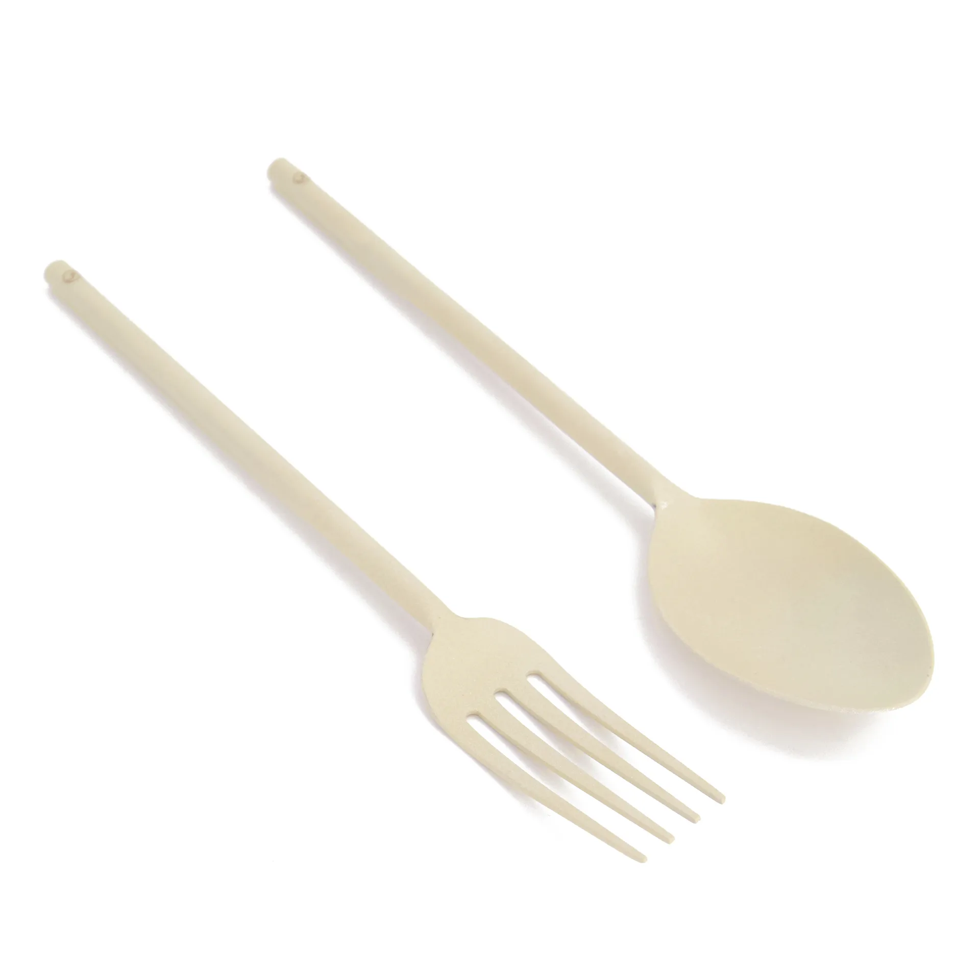 Ernst salladsbestick metall, Beige ERNST