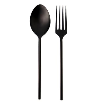 Ernst salladsbestick metall - Svart - ERNST