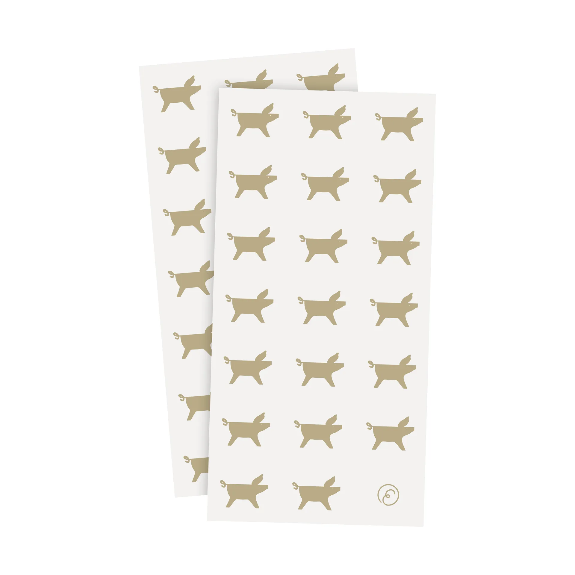 Ernst servett julgris 10x20 cm 20-pack, Vit-beige ERNST