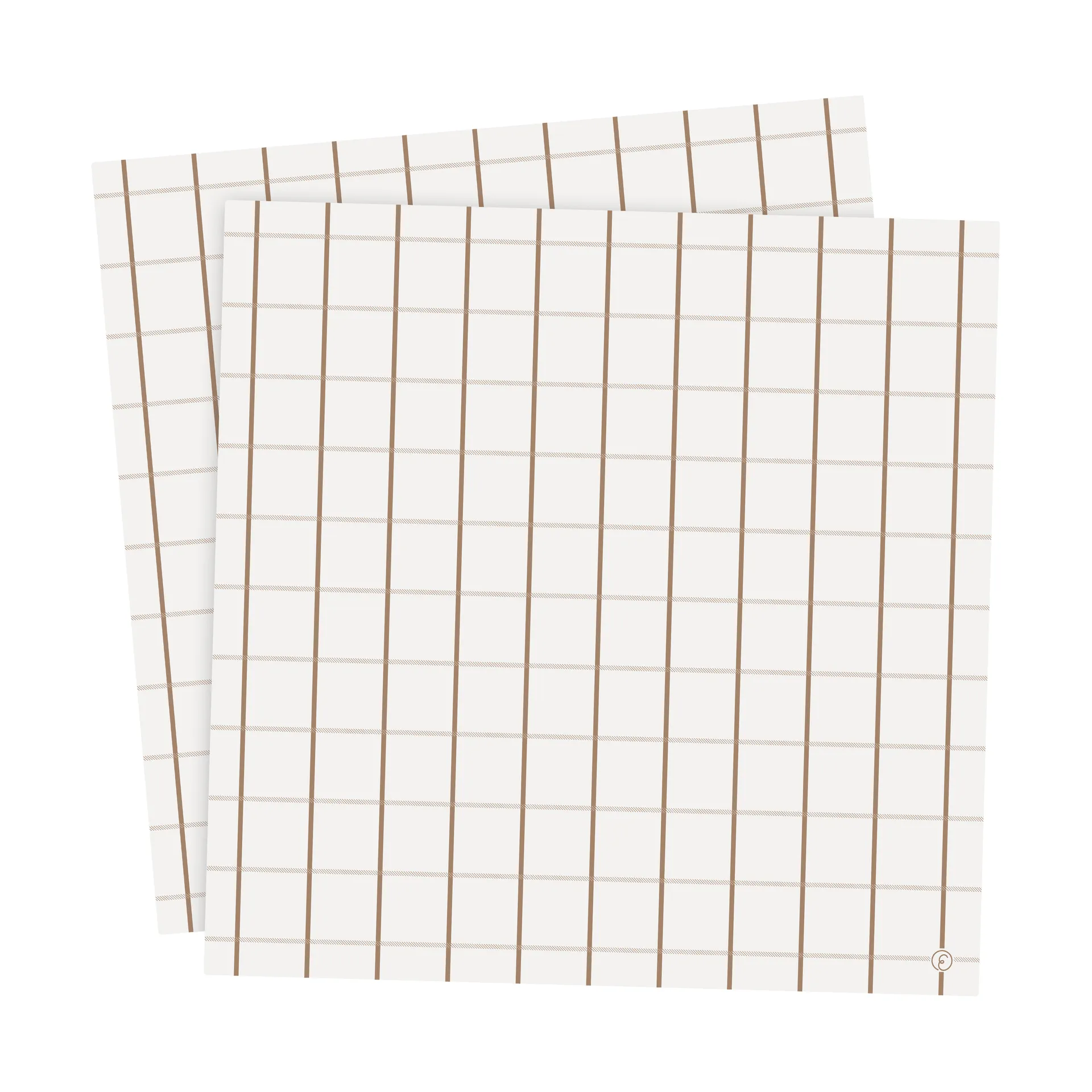 Ernst servett rutig 33x33 cm 20-pack, Kola-kola ERNST