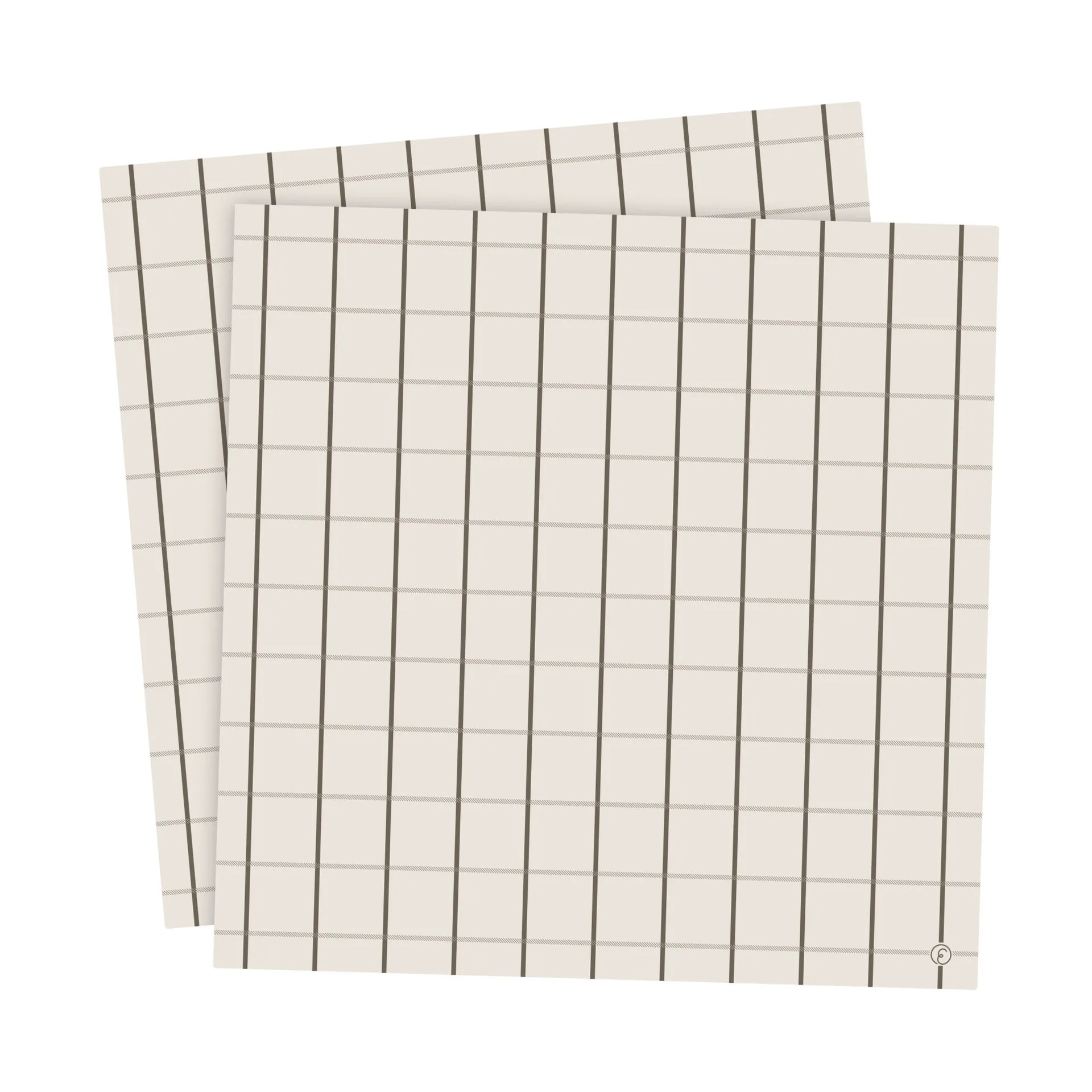 Ernst servett storrutig 33x33 cm 20-pack, Beige-mullvad ERNST
