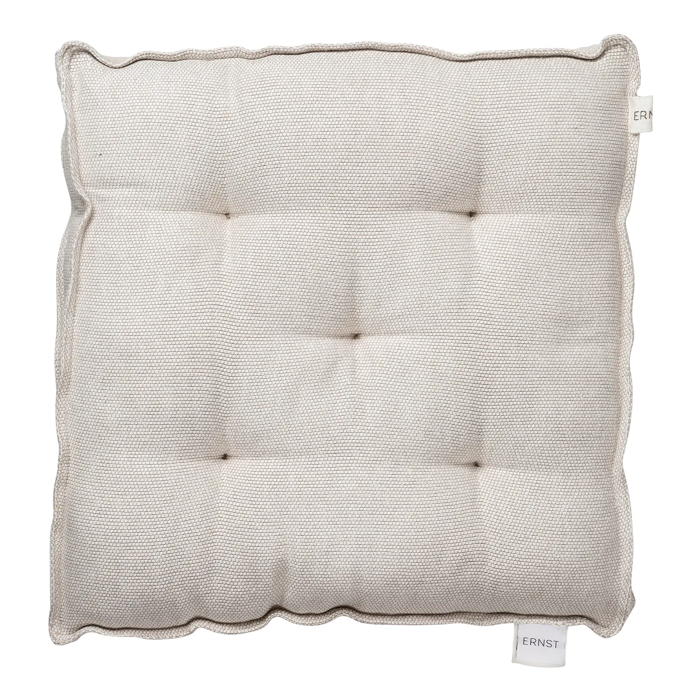 Ernst sittdyna 45x45 cm, Naturvit ERNST