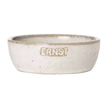 Läs mer om ERNST Ernst skål naturvit Ø9 cm med logga