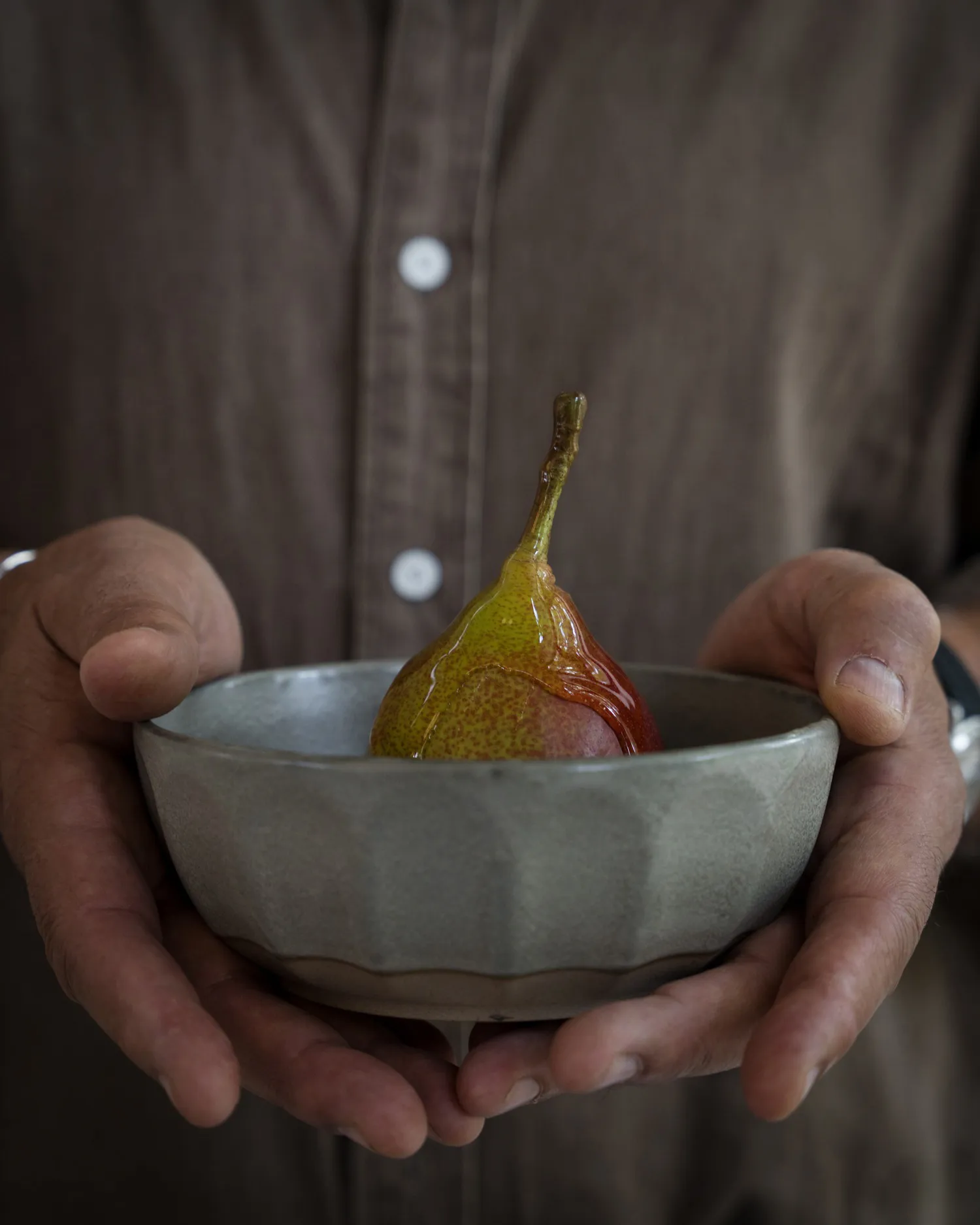 Ernst skål stengods, Grå-natur, Ø16 cm ERNST