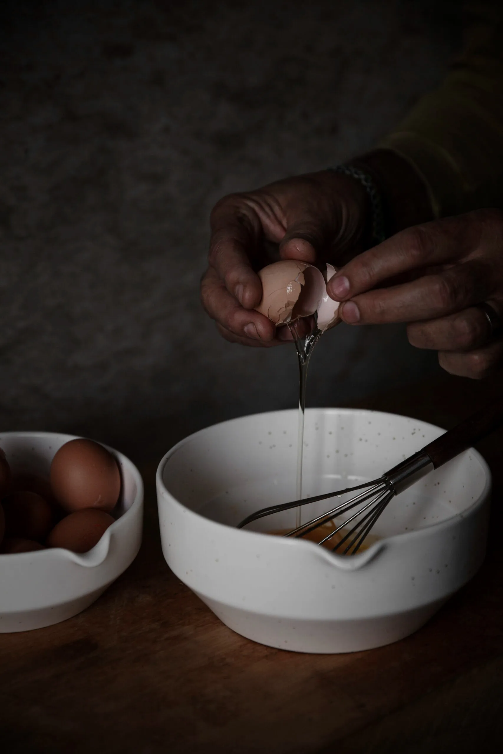 Ernst spillkum naturvit, H11 cm Ø23 cm ERNST