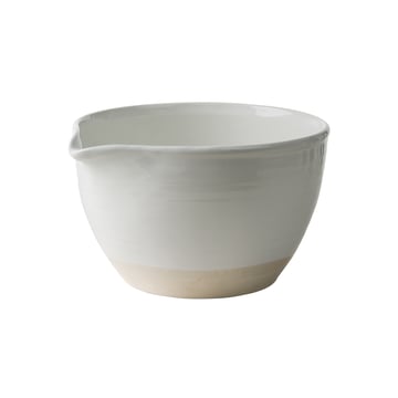 Läs mer om ERNST Ernst spillkum stengods vit ∅ 20 cm