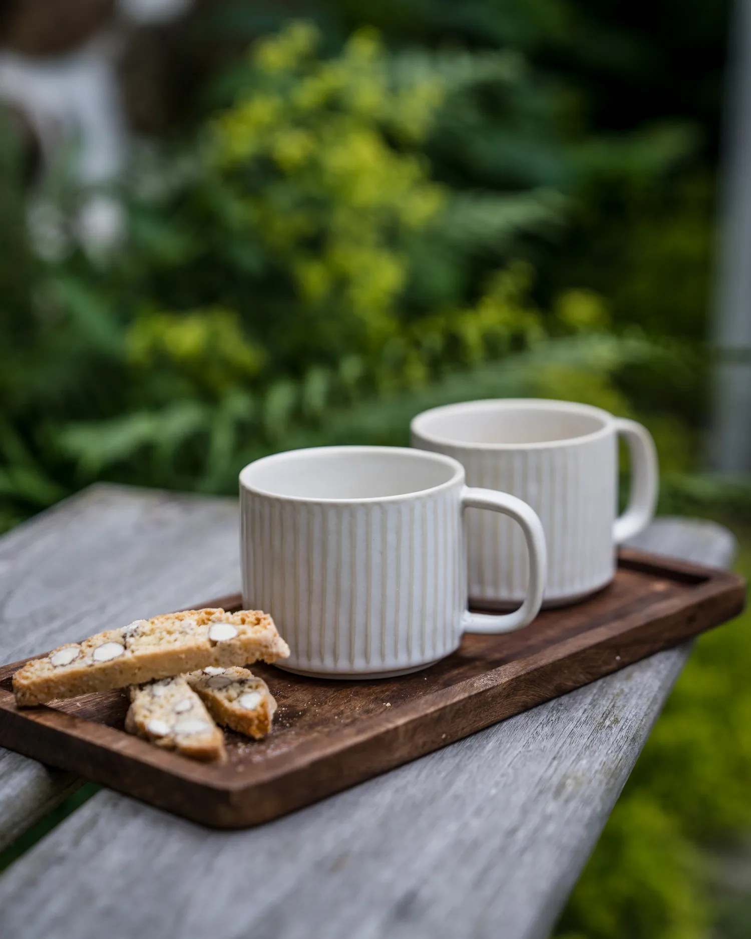 Ernst tekopp räfflad 36 cl , Naturvit ERNST