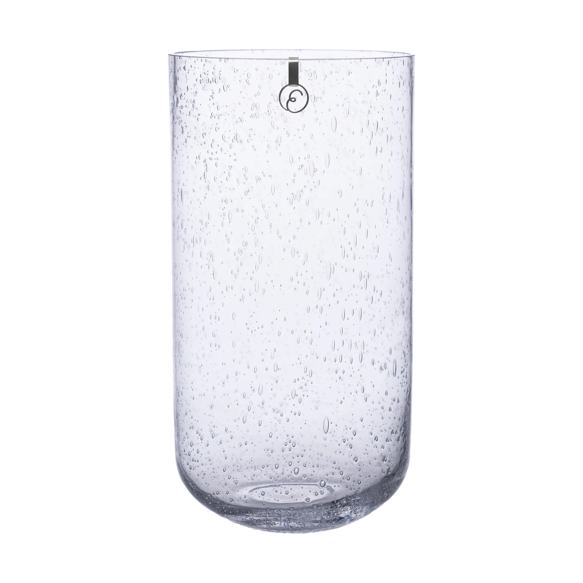 Ernst vas bubbligt glas 25 cm, Klar ERNST