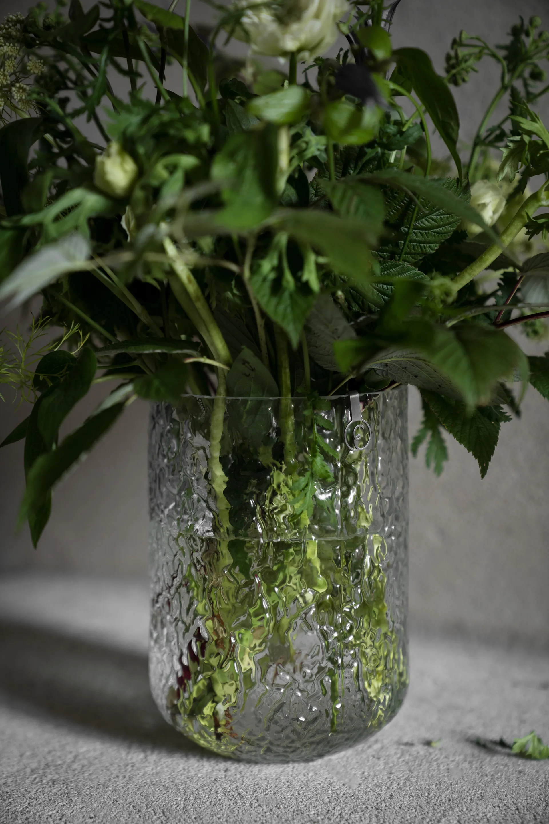 Ernst vas mönstrad 18 cm, Klar ERNST