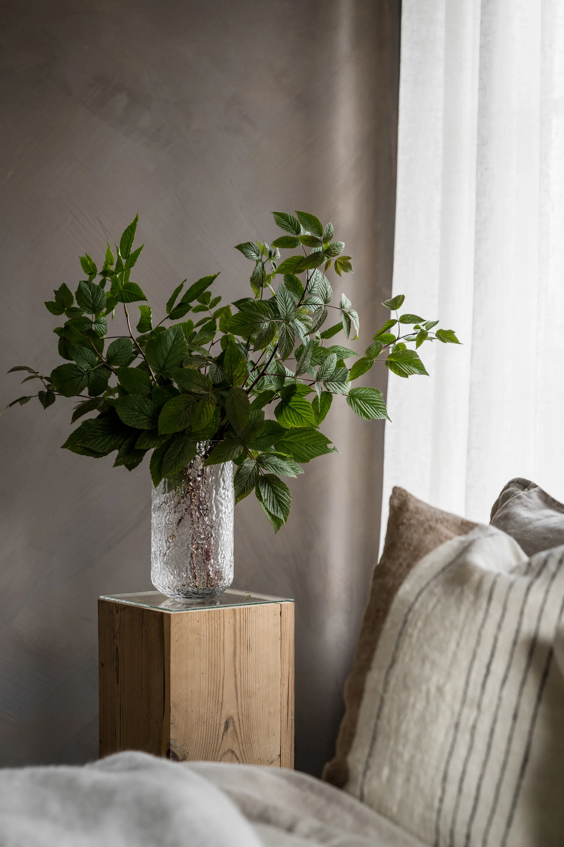 Ernst vas mönstrad 25 cm, Klar ERNST