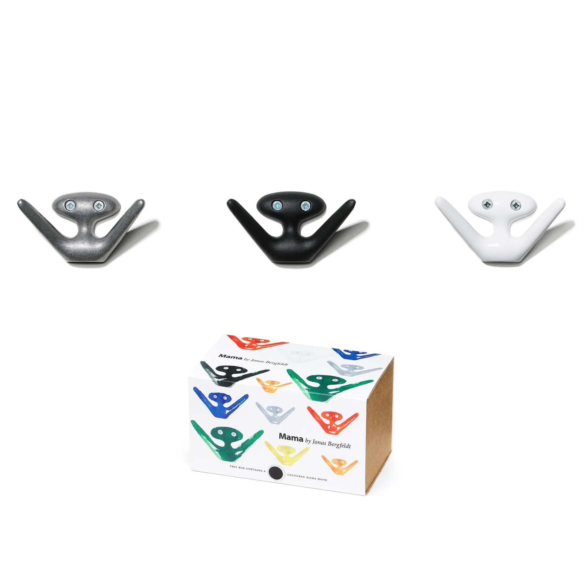 Mama krok, svart struktur Essem Design