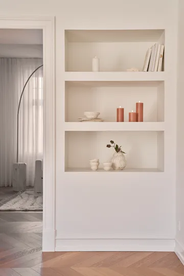 ester & erik blockljus LED - 10 Silky, 15 cm - ester & erik