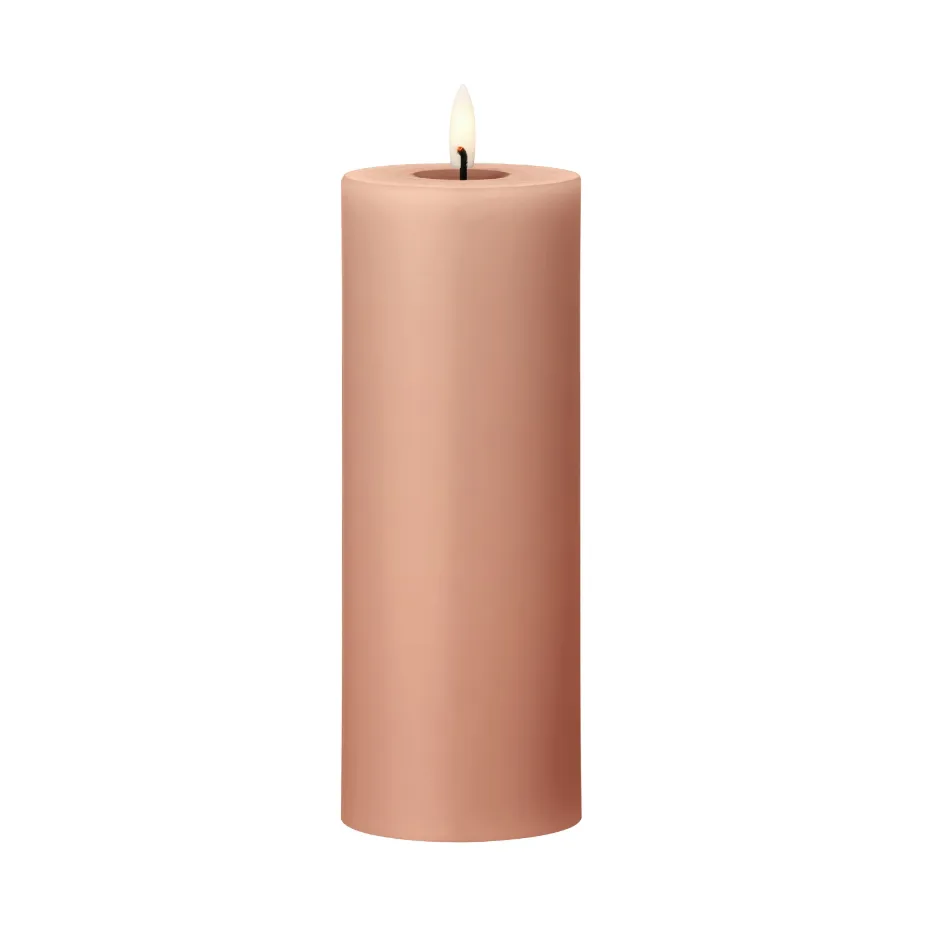 ester & erik ester & erik blockljus LED 20 Rosy caramel 20 cm