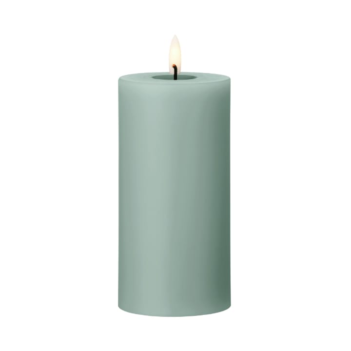 ester & erik blockljus LED - 67 Jade stone, 15 cm - Ester & erik