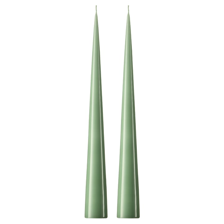 ester & erik konljus 37 cm 2-pack lackad - Eucalyptus 66-0 - Ester & erik