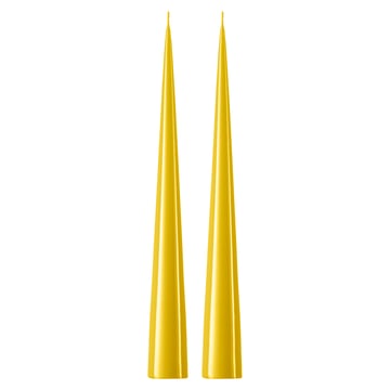 ester & erik ester & erik konljus 37 cm 2-pack lackad Lemon drop 15-0