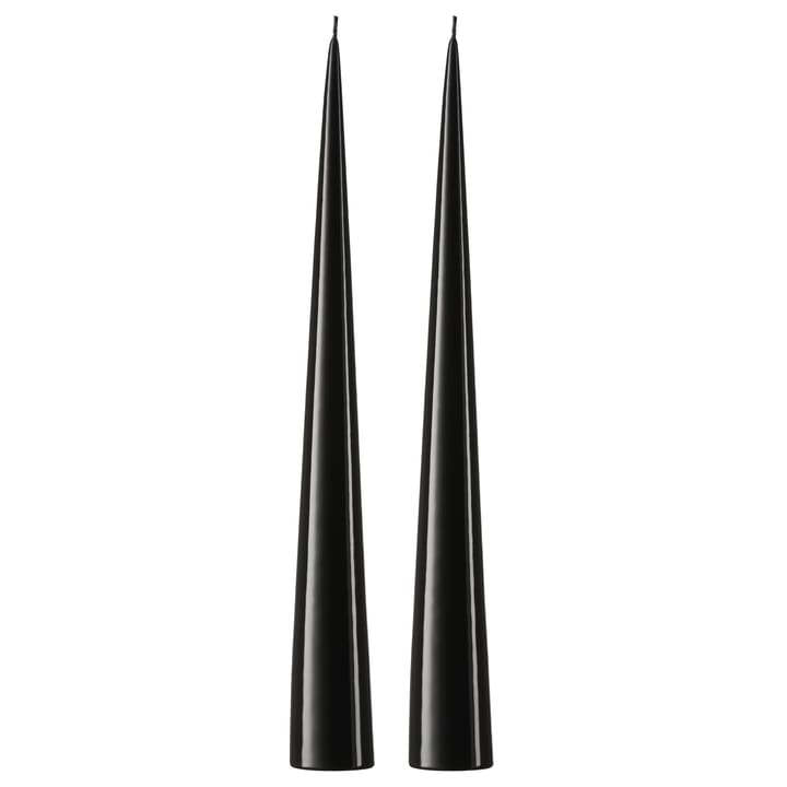 ester & erik konljus 37 cm 2-pack lackad, Raw black 75-0 ester & erik