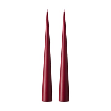 ester & erik ester & erik konljus 37 cm 2-pack matt Deep wine 44/2