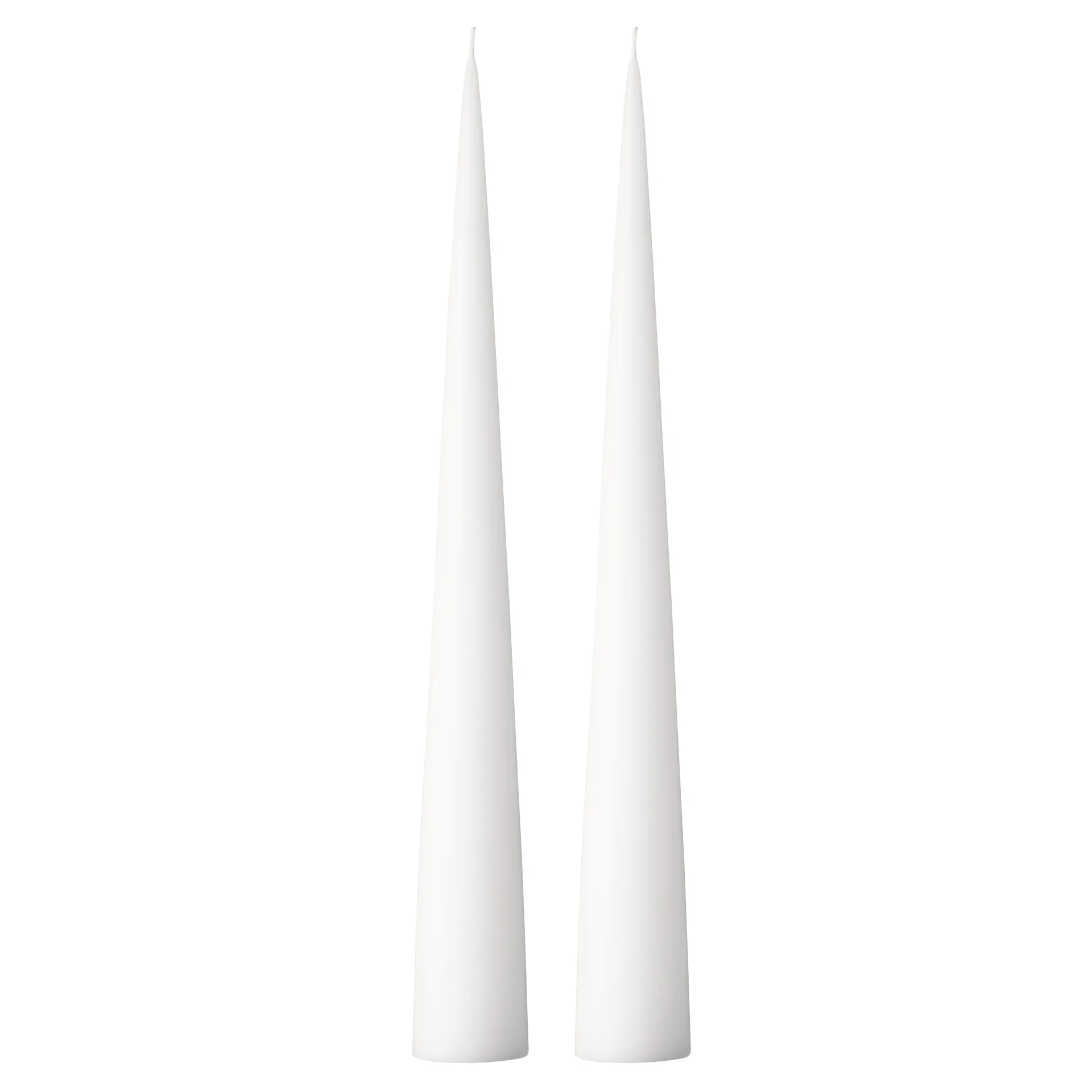 ester & erik konljus 37 cm 2-pack matt, Pure white 31 ester & erik