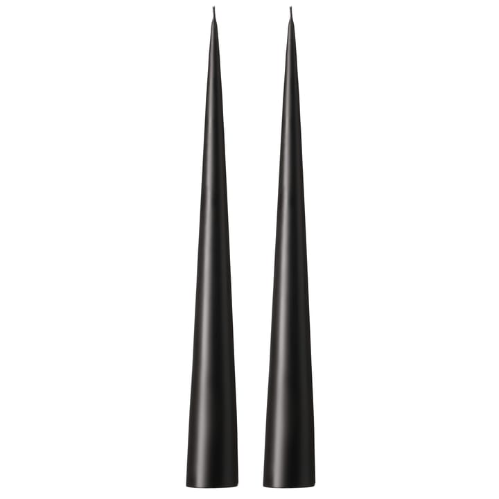 ester & erik konljus 37 cm 2-pack matt, Raw black 75 ester & erik