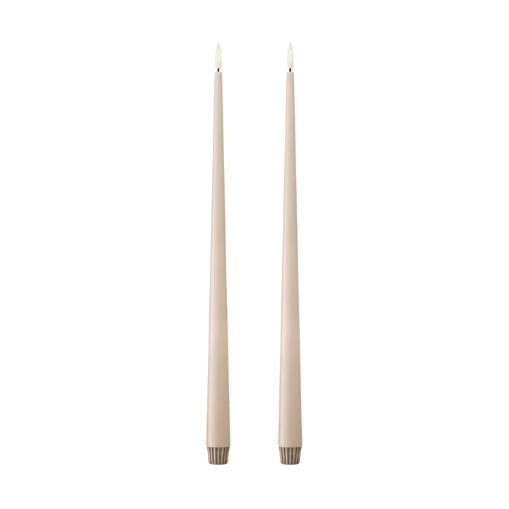 ester & erik kronljus LED 2-pack - 11 Ice Latte, 40 cm - Ester & erik
