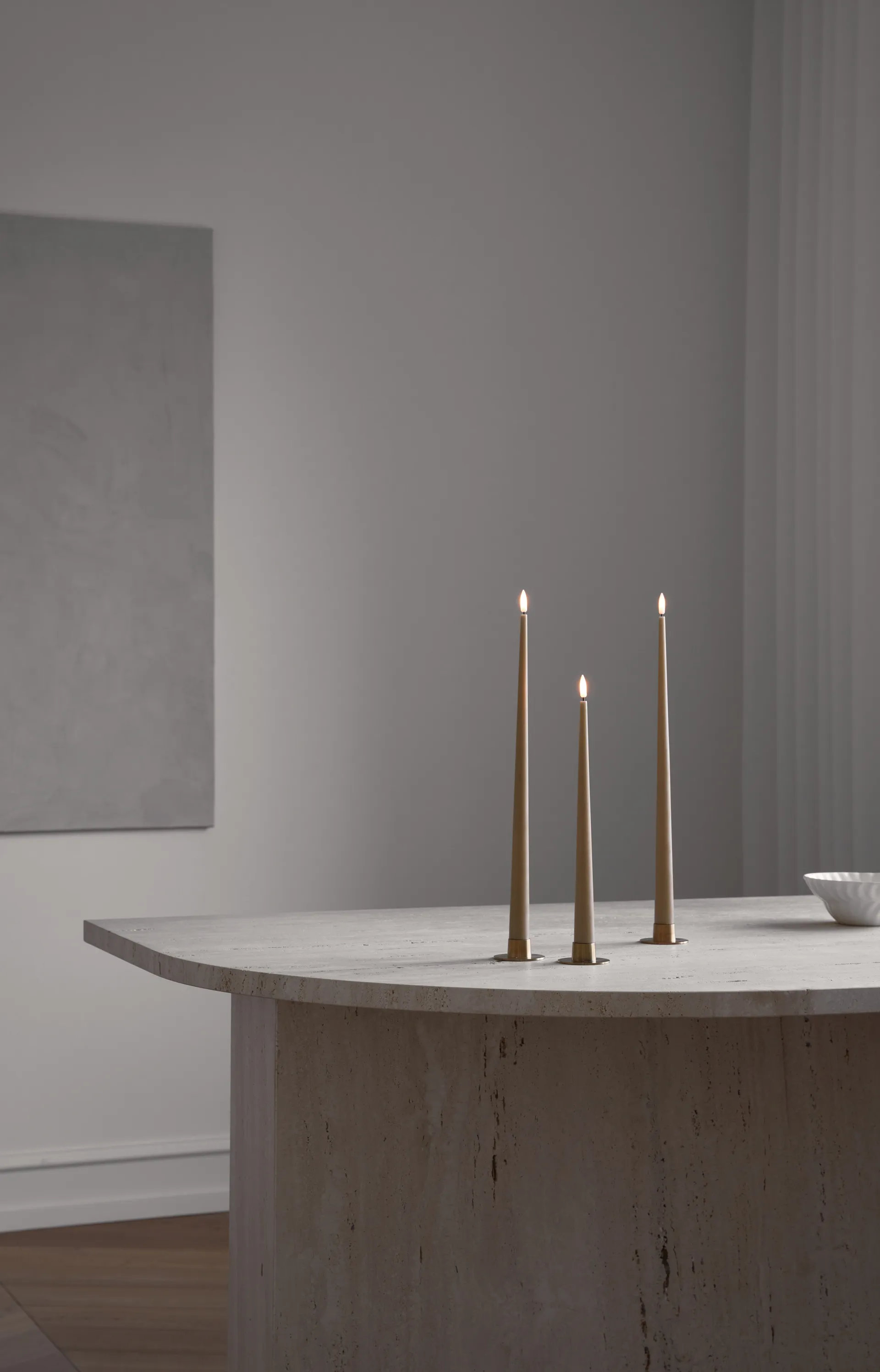 ester & erik kronljus LED 2-pack, 20 Rosy caramel , 30 cm ester & erik