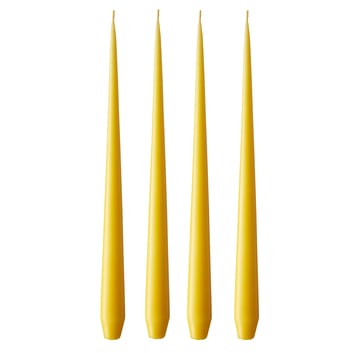 Läs mer om ester & erik ester & erik ljus 32 cm 4-pack matt Mörkgul 15/2