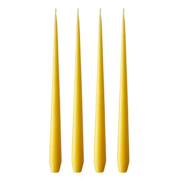 ester & erik ester & erik ljus 4-pack matt dark Lemon drop 15/2 42 cm