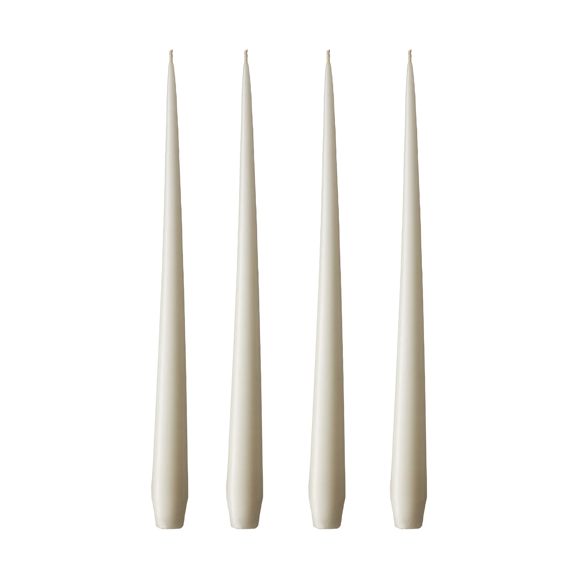 ester & erik ljus 4-pack matt, ivory, 32 cm ester & erik