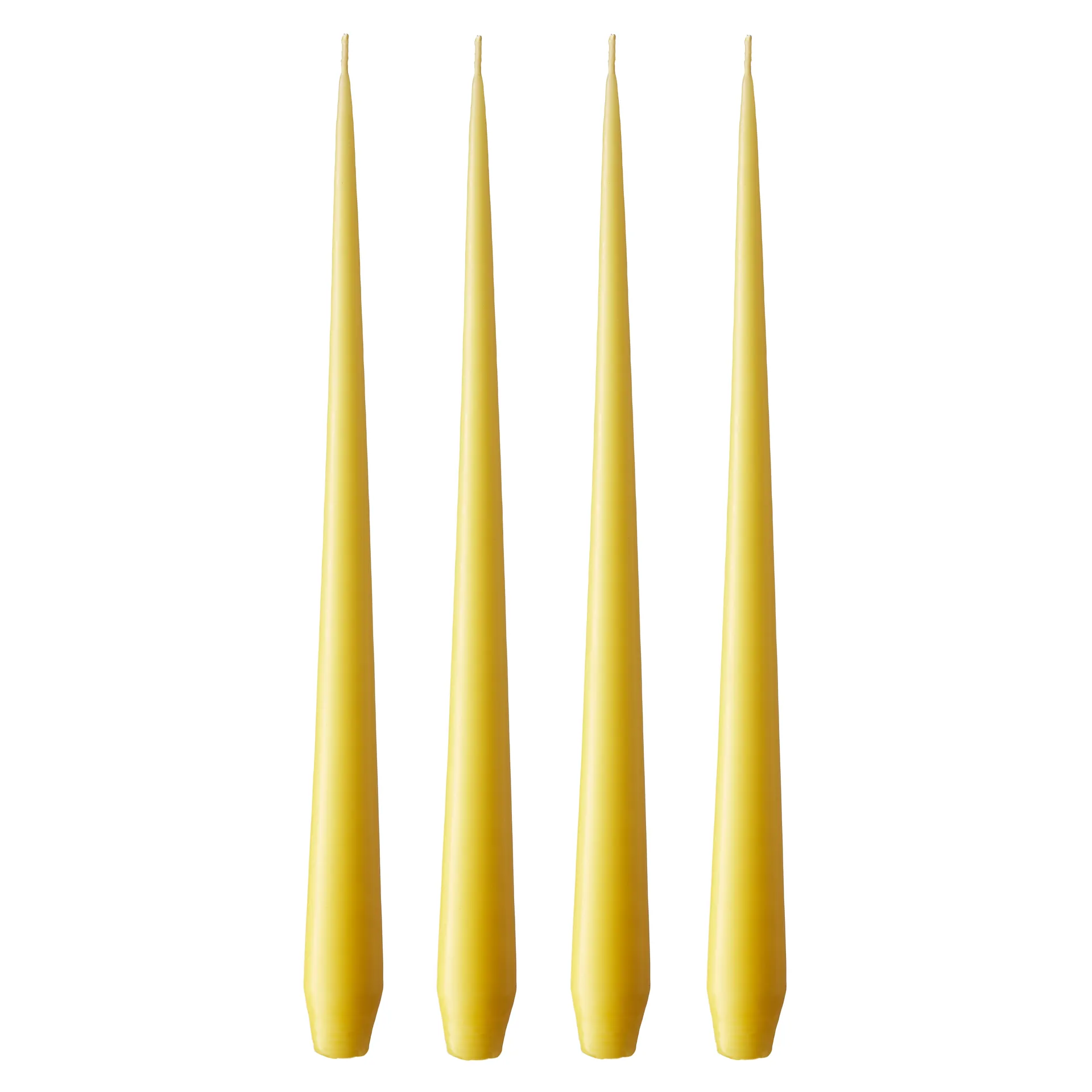 ester & erik ljus 4-pack matt, Lemon drop 15, 32 cm ester & erik